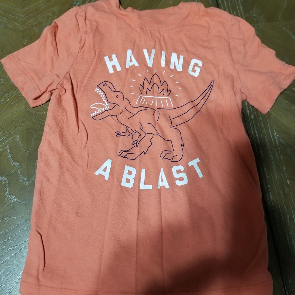 Old Navy Boy's 5T Orange Tee